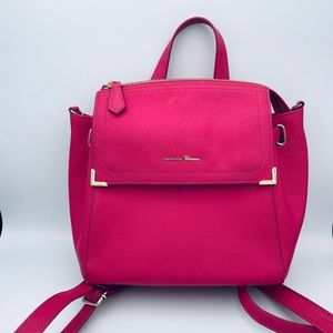 Samantha Thavasa 3 way saffiano leather bag